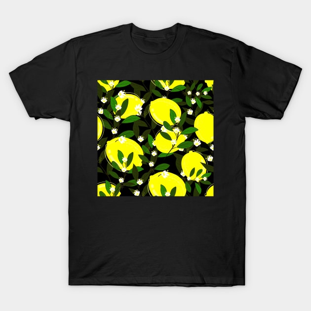 black lemons T-Shirt by gossiprag